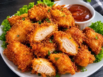 Poulet pané 